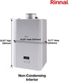 Rinnai Tankless Water Heater - RE180