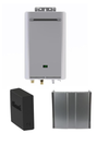 Rinnai RE180 Tankless Water Heater with Wi-Fi module and pipe cover accessories - cutting-edge technology for efficient hot water on demand