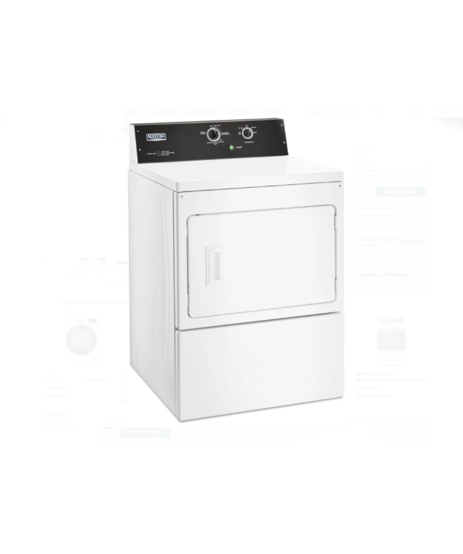 Maytag 7.4 CU. FT. Gas Dryer