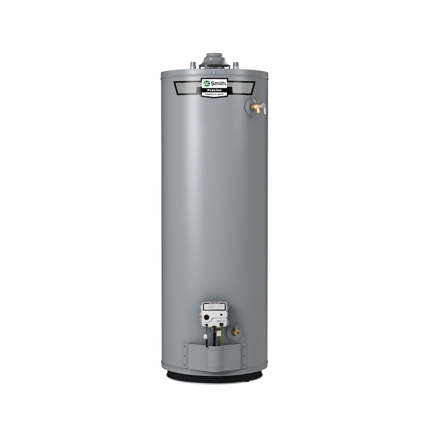 A.O. Smith 40 Gallon Natural Gas Tank Water Heater