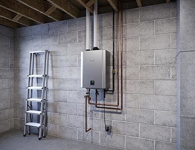 Rinnai Tankless Water Heater - RX160 - Natural Gas Connection