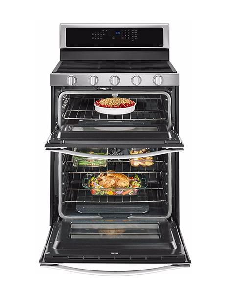 Whirlpool Gas Double Oven Range