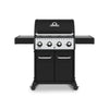 BroilKing Crown 420 grill: A sleek standalone grill with a white background, perfect for outdoor cooking and grilling enthusiasts