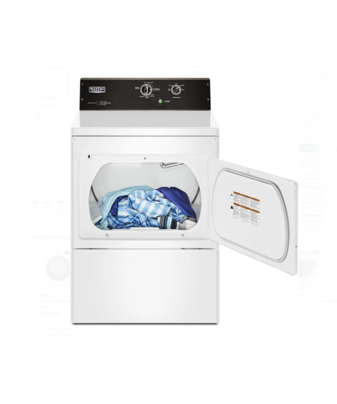 Maytag 7.4 CU. FT. Gas Dryer