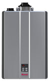 Rinnai Tankless Water Heater - RSC160 interior unit on white background, compact and energy-efficient solution for endless hot water