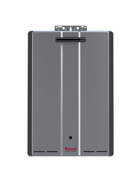 Rinnai Tankless Water Heater - SE Series RUR160 exterior model on white background - space-saving, energy-efficient hot water solution