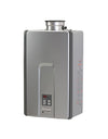 Rinnai RL75 tankless water heater on white background - compact and high-performance solution for endless hot water