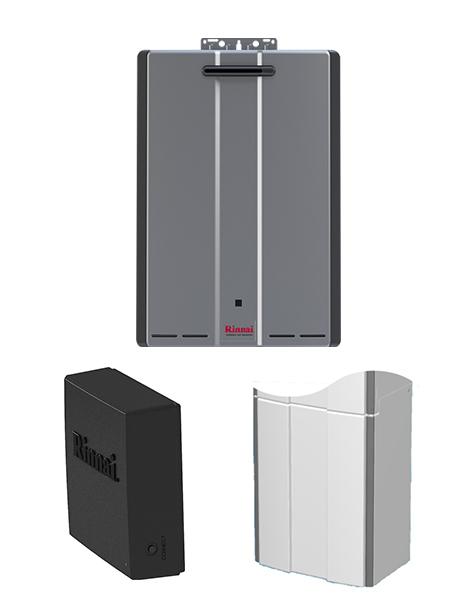 Rinnai Tankless Water Heater - SE-Series RU160 - Natural Gas Connection
