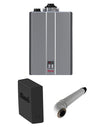 Rinnai Tankless Water Heater - SE-Series RU160 with ventilation kit and Wi-Fi module, providing efficient hot water on demand