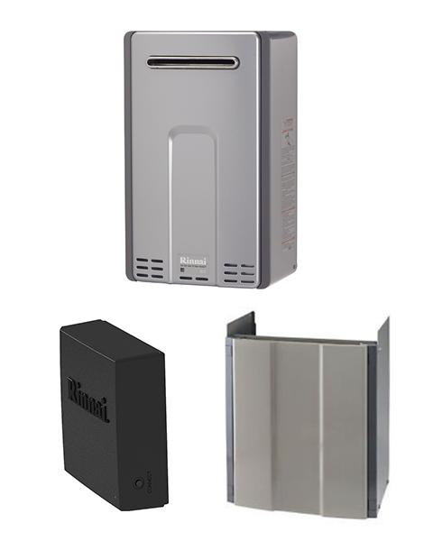 Rinnai Tankless Water Heater - RL75 - Natural Gas Connection